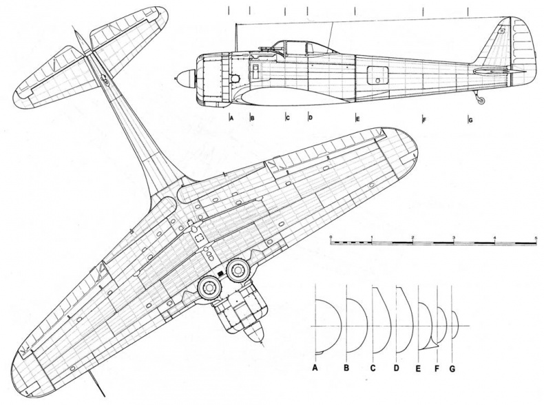 Ki 43 «Hayabusa» часть