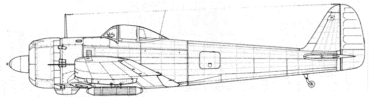 Ki 43 «Hayabusa» часть