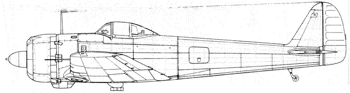 Ki 43 «Hayabusa» часть