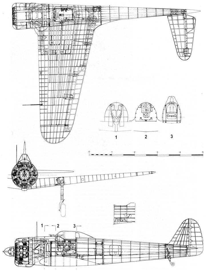 Ki 43 «Hayabusa» часть