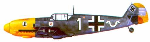 Асы Люфтваффе пилоты Bf 109 D/E 1939-41