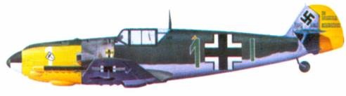 Асы Люфтваффе пилоты Bf 109 D/E 1939-41