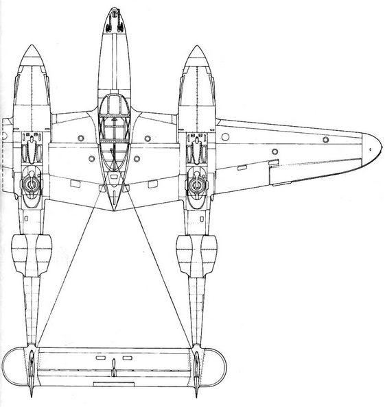 Р-38 Lightning Фотоархив