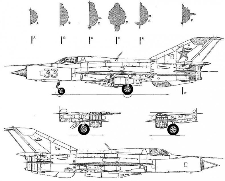 МиГ-21. Особенности модификаций и детали конструкции. Часть 1
