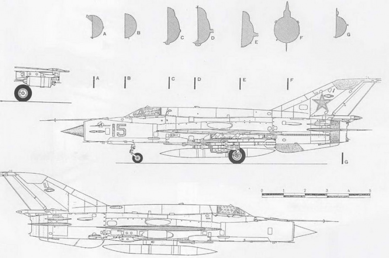 МиГ-21. Особенности модификаций и детали конструкции. Часть