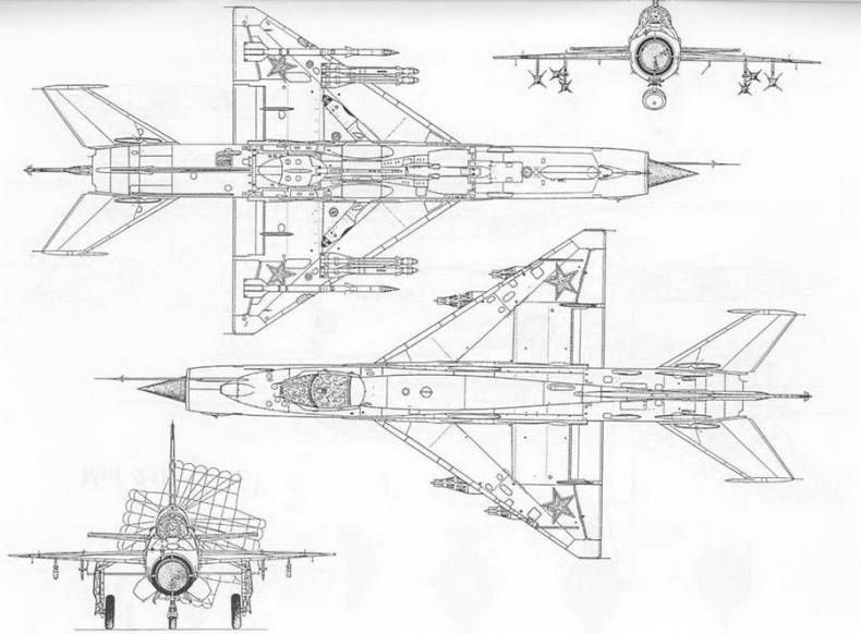 МиГ-21. Особенности модификаций и детали конструкции. Часть