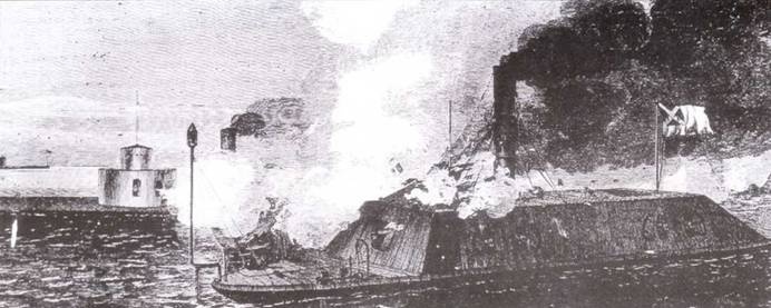 Казематные броненосцы южан, 1861–1865