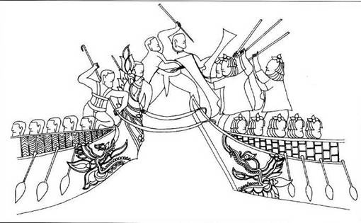 Боевые корабли древнего Китая, 200 г. до н.э. — 1413 г. н.э.