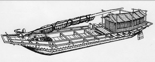 Боевые корабли Японии и Кореи, 612–1639 гг.