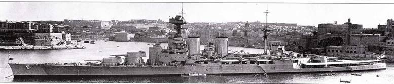 Британский линейный крейсер «Hood» Крупным планом