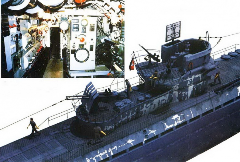Германские субмарины Тип IXC крупным планом