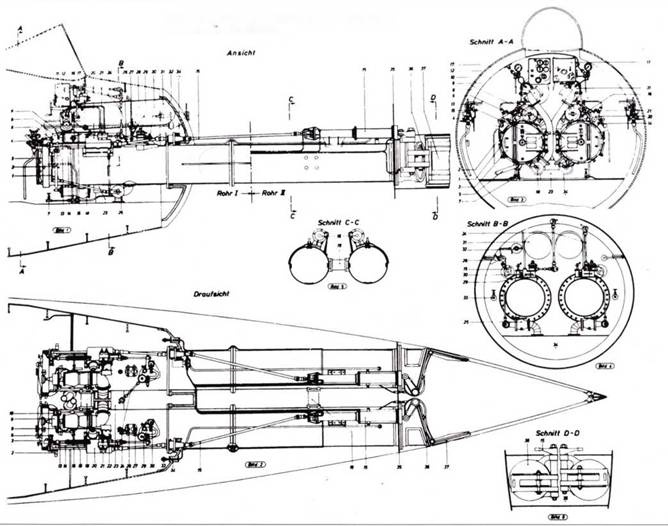 Германские субмарины Тип XVII Крупным планом