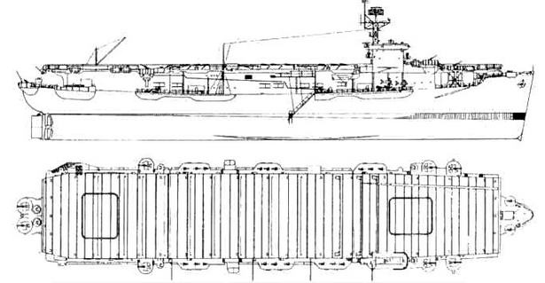 Авианосцы мира 1939-1945 (Великобритания, США, СССР)