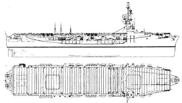 Авианосцы мира 1939-1945 (Великобритания, США, СССР)