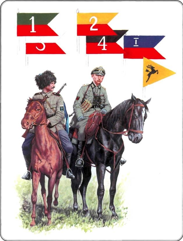 Вторая мировая война 1939-1945. Восточные легионы и казачьи части в вермахте