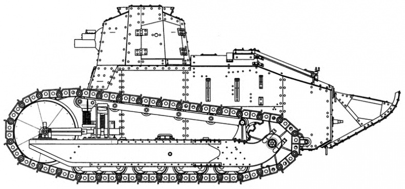 Танк № 1 «Рено ФТ-17»