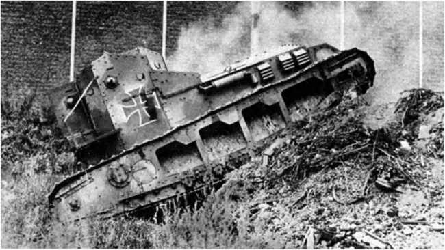 Первые германские танки. "Тевтонский ответ"