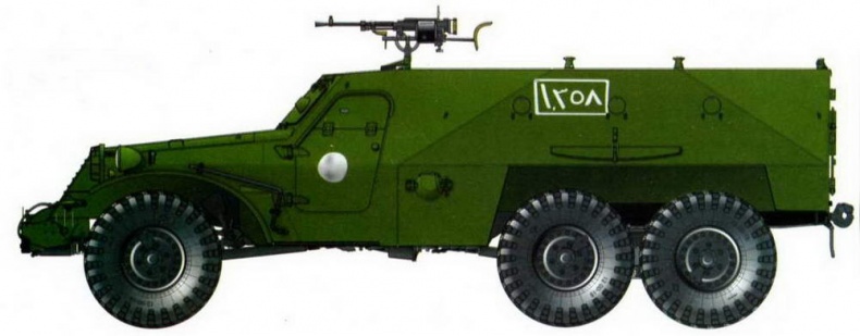Бронетранспортер БТР-152