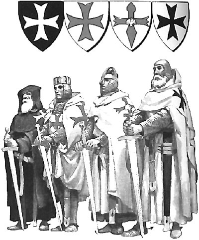 Рыцарские ордена в бою