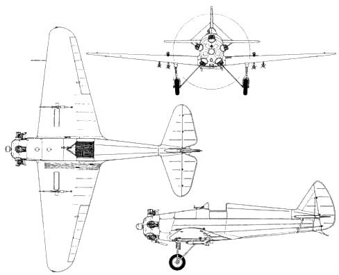 Ближние разведчики, корректировщики и штурмовики, 1939-1945