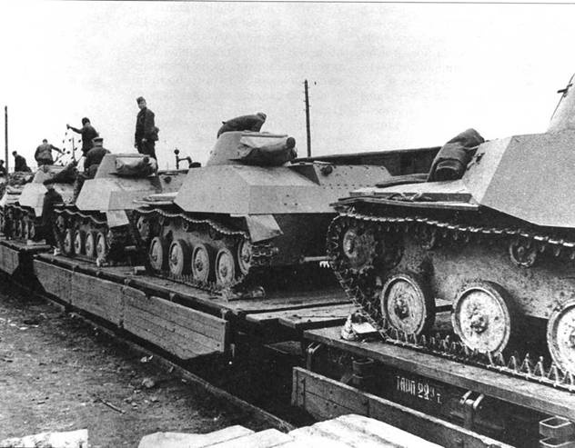 Легкие танки семейства Т-40. «Красные» разведчики