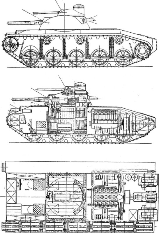 Маневренные танки СССР Т-12, Т-24, ТГ, Д-4 и др.