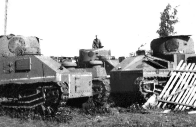 Маневренные танки СССР Т-12, Т-24, ТГ, Д-4 и др.
