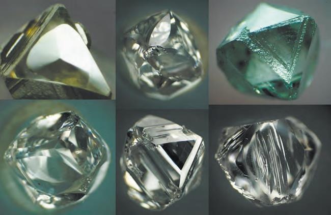 Неизвестный алмаз. "Артефакты" технологии