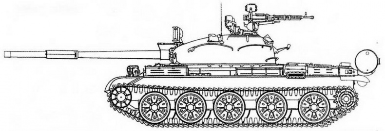 Средний танк Т-62