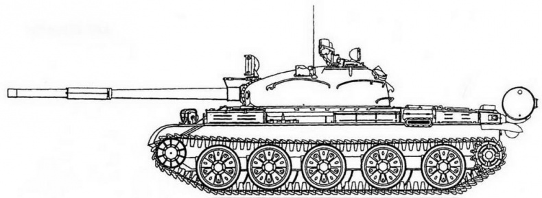 Средний танк Т-62