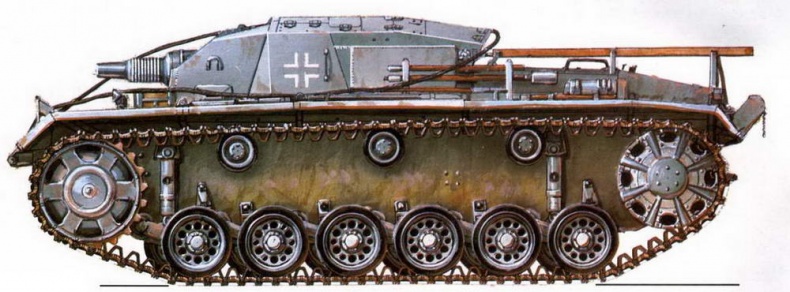 Штурмовое орудие Stug III