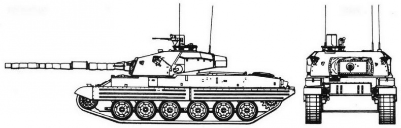 Средние и основные танки зарубежных стран, 1945–2000. Часть 1