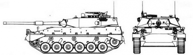 Средние и основные танки зарубежных стран, 1945–2000. Часть 1