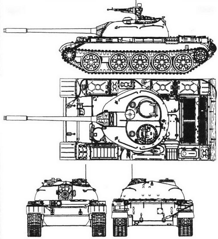 Средние и основные танки зарубежных стран, 1945–2000. Часть 1
