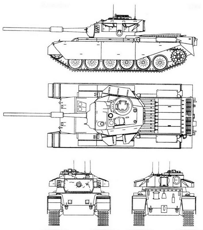 Средние и основные танки зарубежных стран, 1945–2000. Часть 1