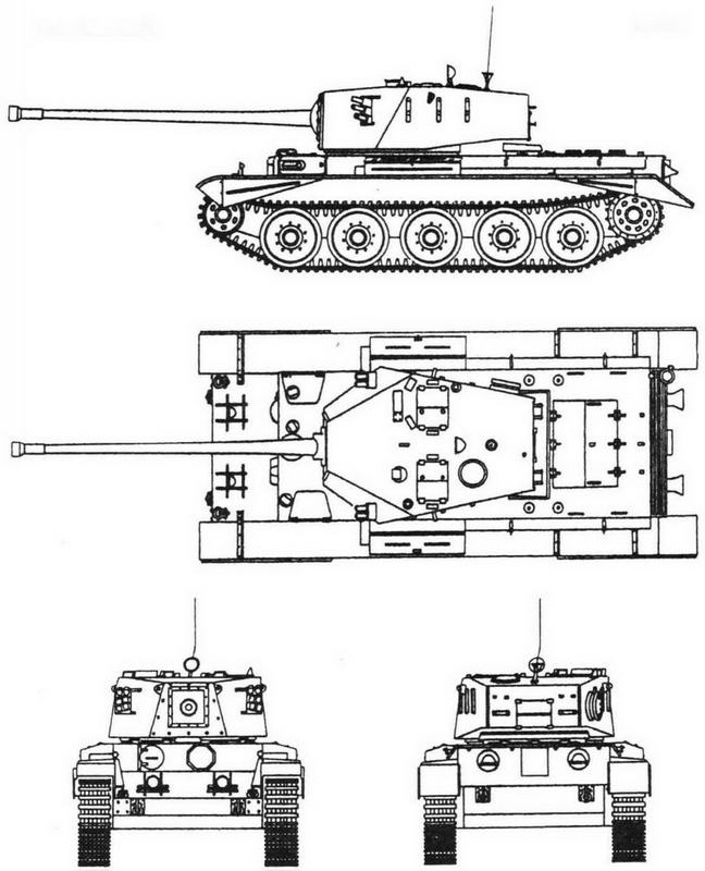 Средние и основные танки зарубежных стран, 1945–2000. Часть 1