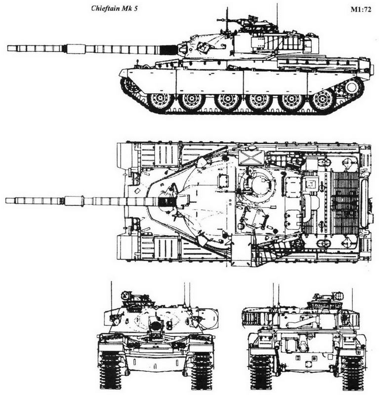 Средние и основные танки зарубежных стран, 1945–2000. Часть 1