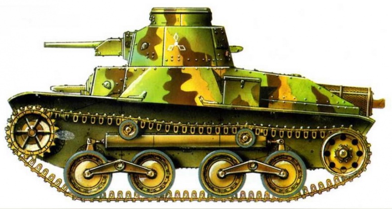 Легкий танк «Ха-го»