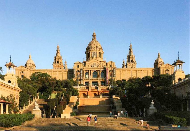 Национальный музей искусства Каталонии. Барселона
