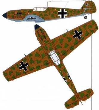 Me 109. Мессершмитт. 1936-1942