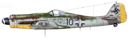 Фокке-Вульф Fw 190, 1936-1945