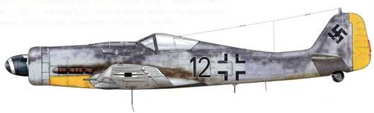 Фокке-Вульф Fw 190, 1936-1945