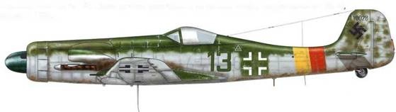 Фокке-Вульф Fw 190, 1936-1945