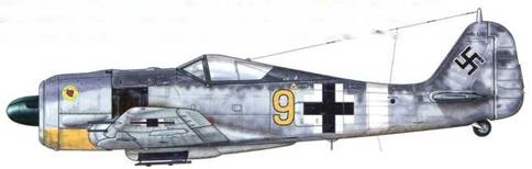 Фокке-Вульф Fw 190, 1936-1945