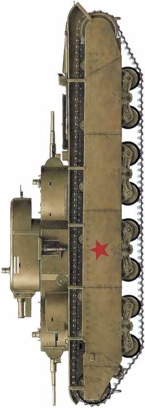 Советский тяжелый танк Т-35. "Сталинский монстр"