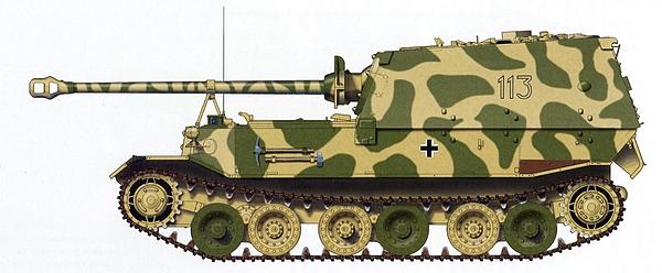 «Элефант». Тяжёлое штурмовое орудие Фердинанда Порше