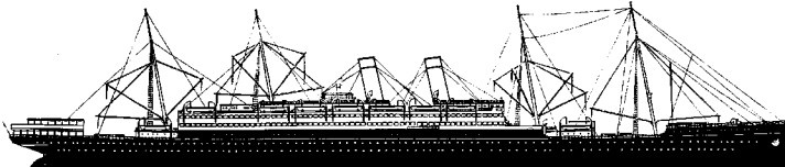 Лайнеры на войне 1897-1914 гг. постройки