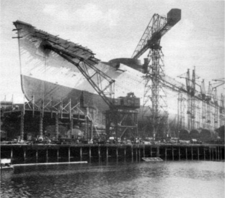 Лайнеры на войне 1936-1968 гг. постройки