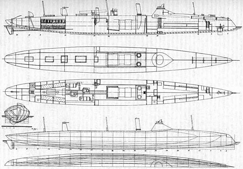 Первые русские миноносцы