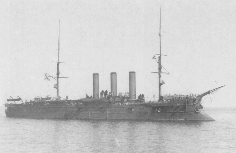 Полуброненосный фрегат “Память Азова” (1885-1925)